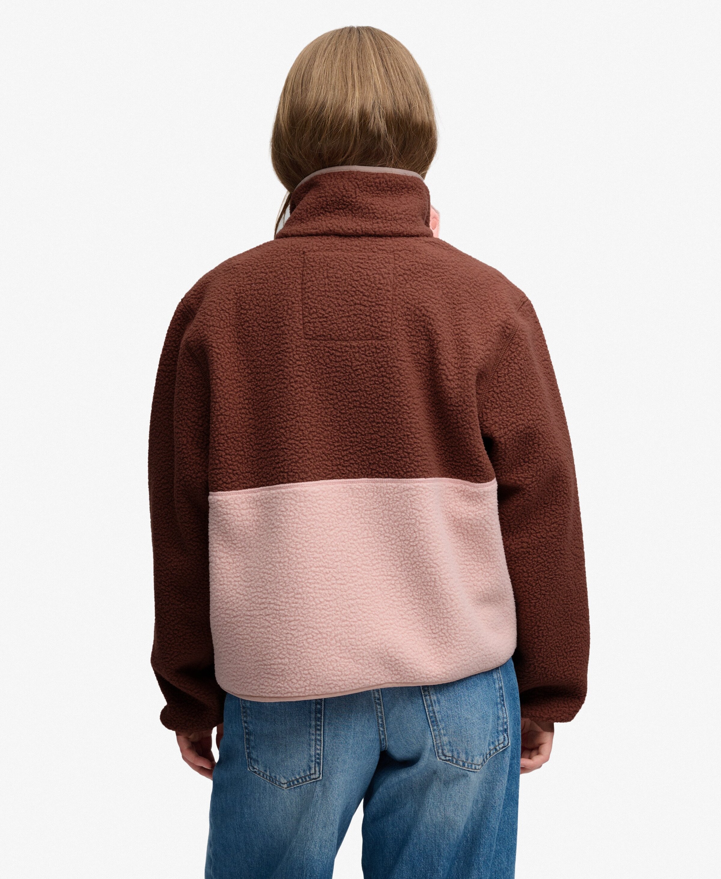 Giacca di pile di Superdry & Co in marrone