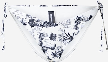 Karl Lagerfeld Низ бикини 'VACANCES DE KARL' в Белый: спереди