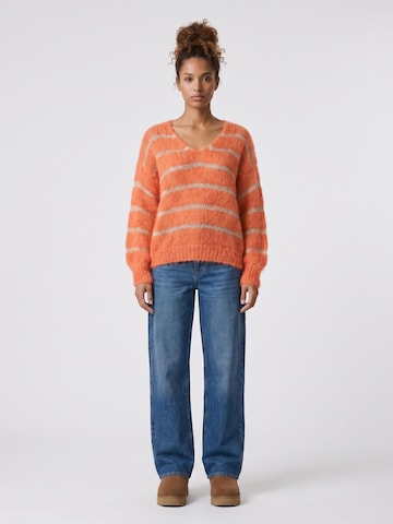 americandreams Sweater 'Katie' in Orange