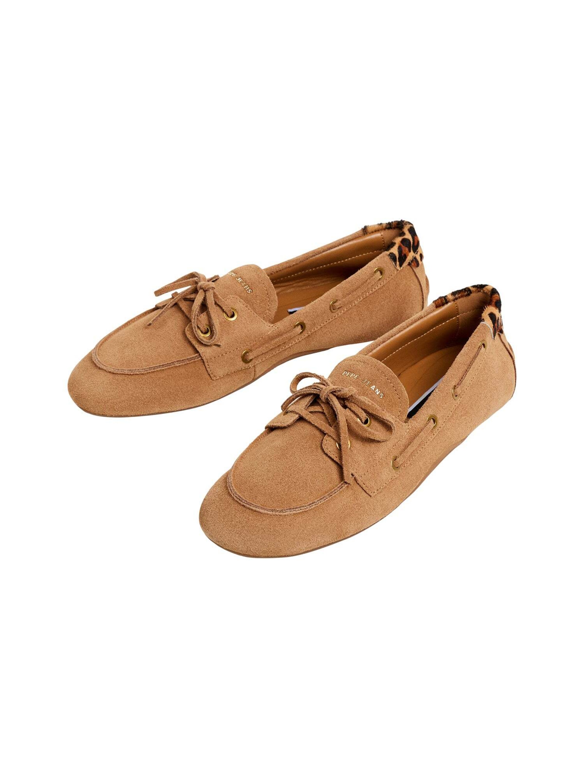 Pepe Jeans Moccasin 'Noa Star' in Brown