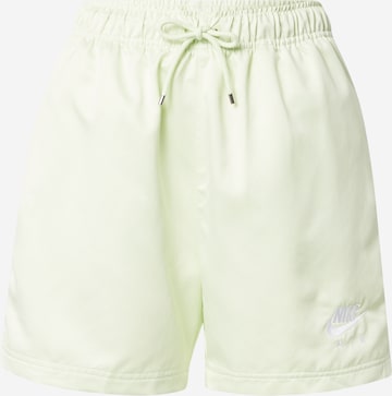 Nike Sportswear Loose fit Pants in Green: front