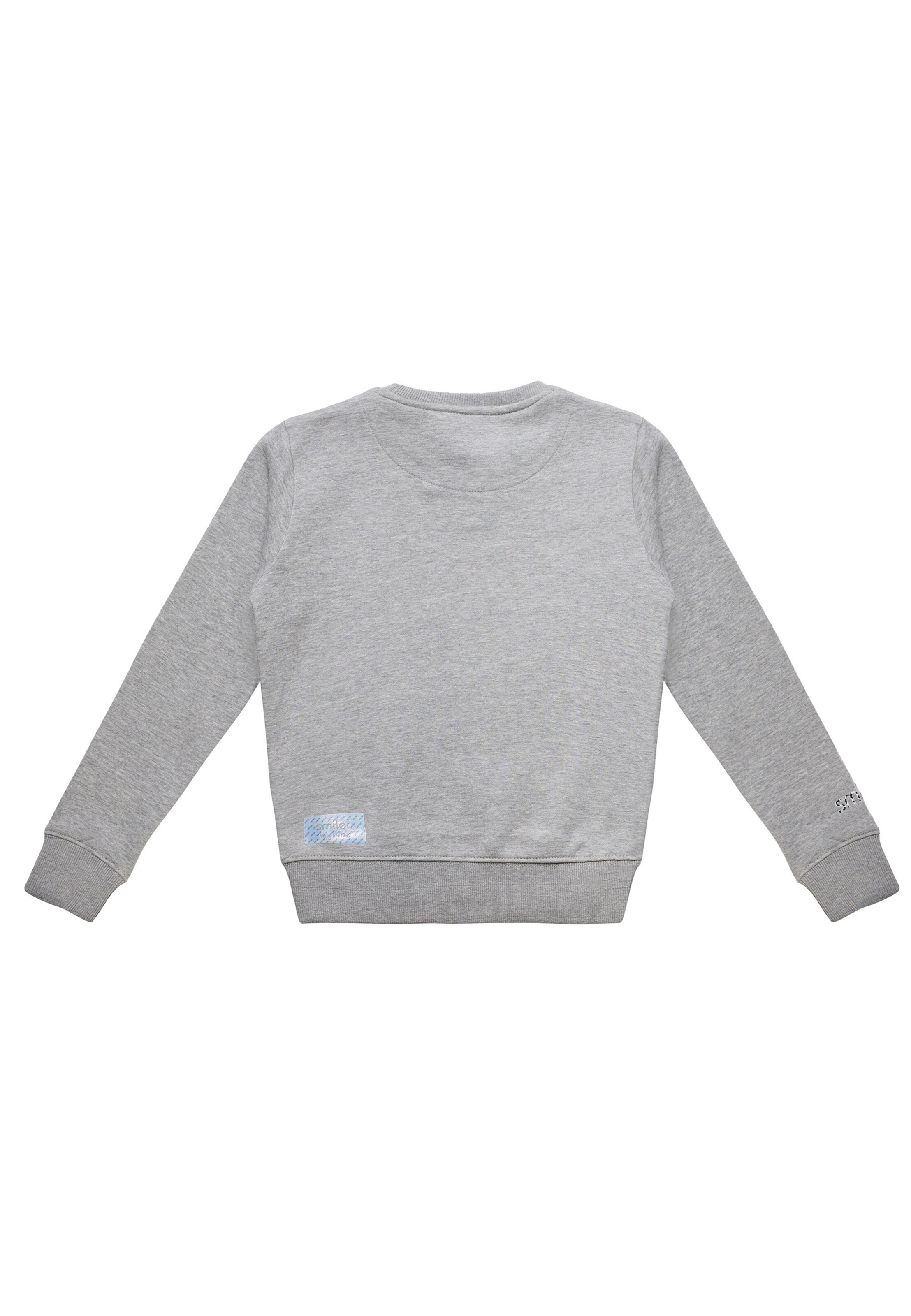 smiler. Sweatshirt 'Cuddle' in Grey