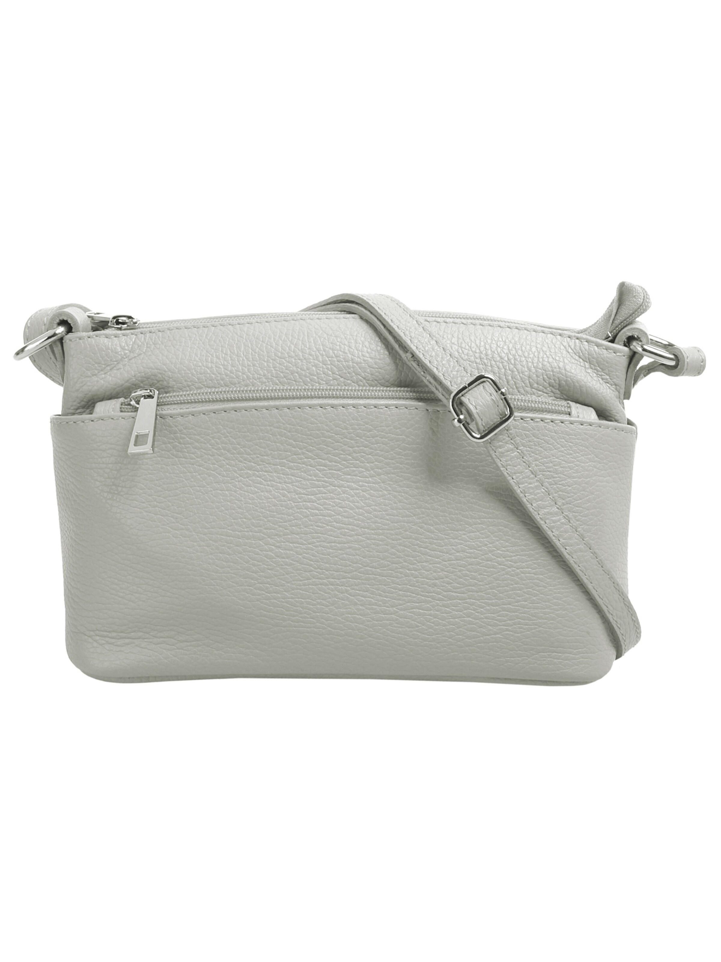 Sac à bandoulière Cluty en gris : devant