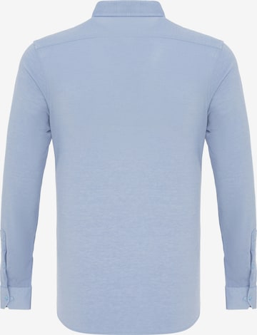 Felix Hardy Regular fit Button Up Shirt in Blue