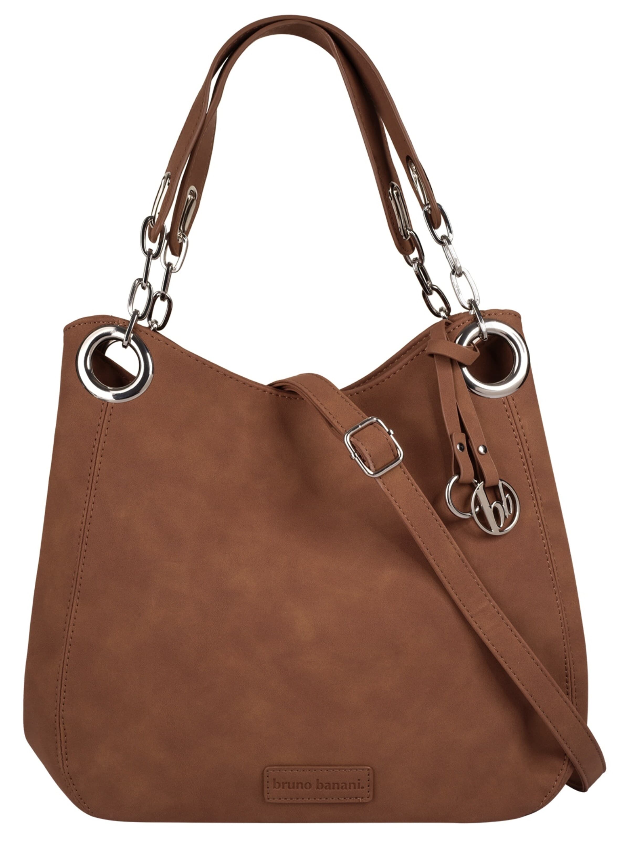 Bruno Banani Schultertasche‌ in Braun: Vorderseite