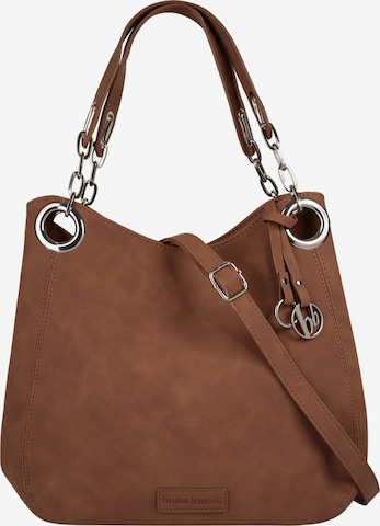 Bruno Banani Schultertasche in Braun: Vorderseite