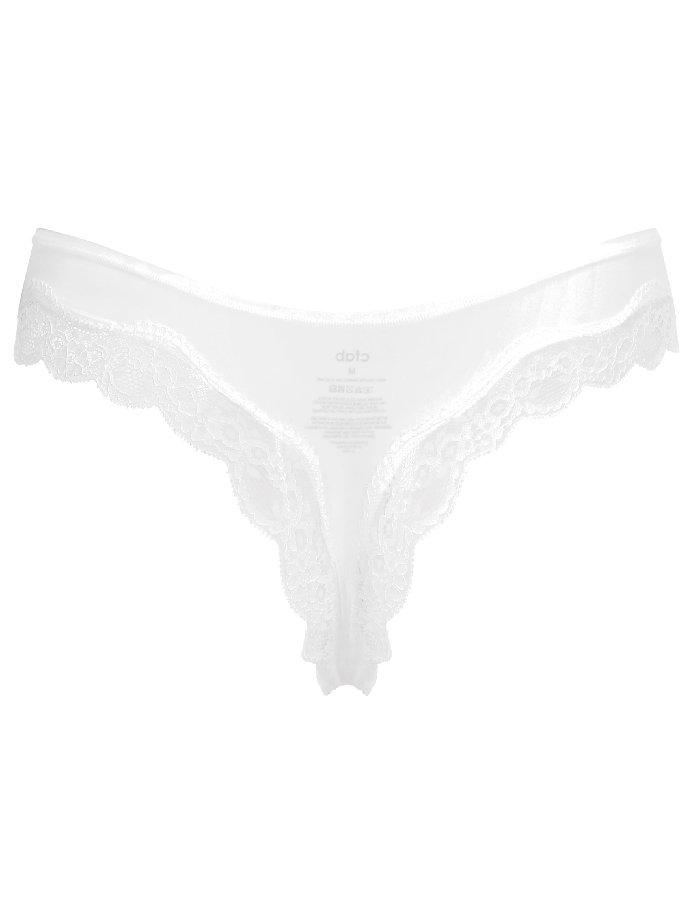 String 'Lace Tanga' cfab (formerly creamy fabrics) en blanc