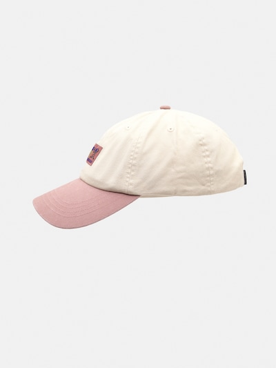 Pull&Bear Casquette en crème / bleu / vert foncé / rose, Vue avec produit