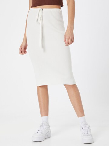 Motel Skirt 'Harpy' in White: front
