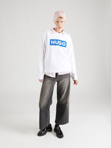 HUGO Sweatshirt 'Classic' in Weiß