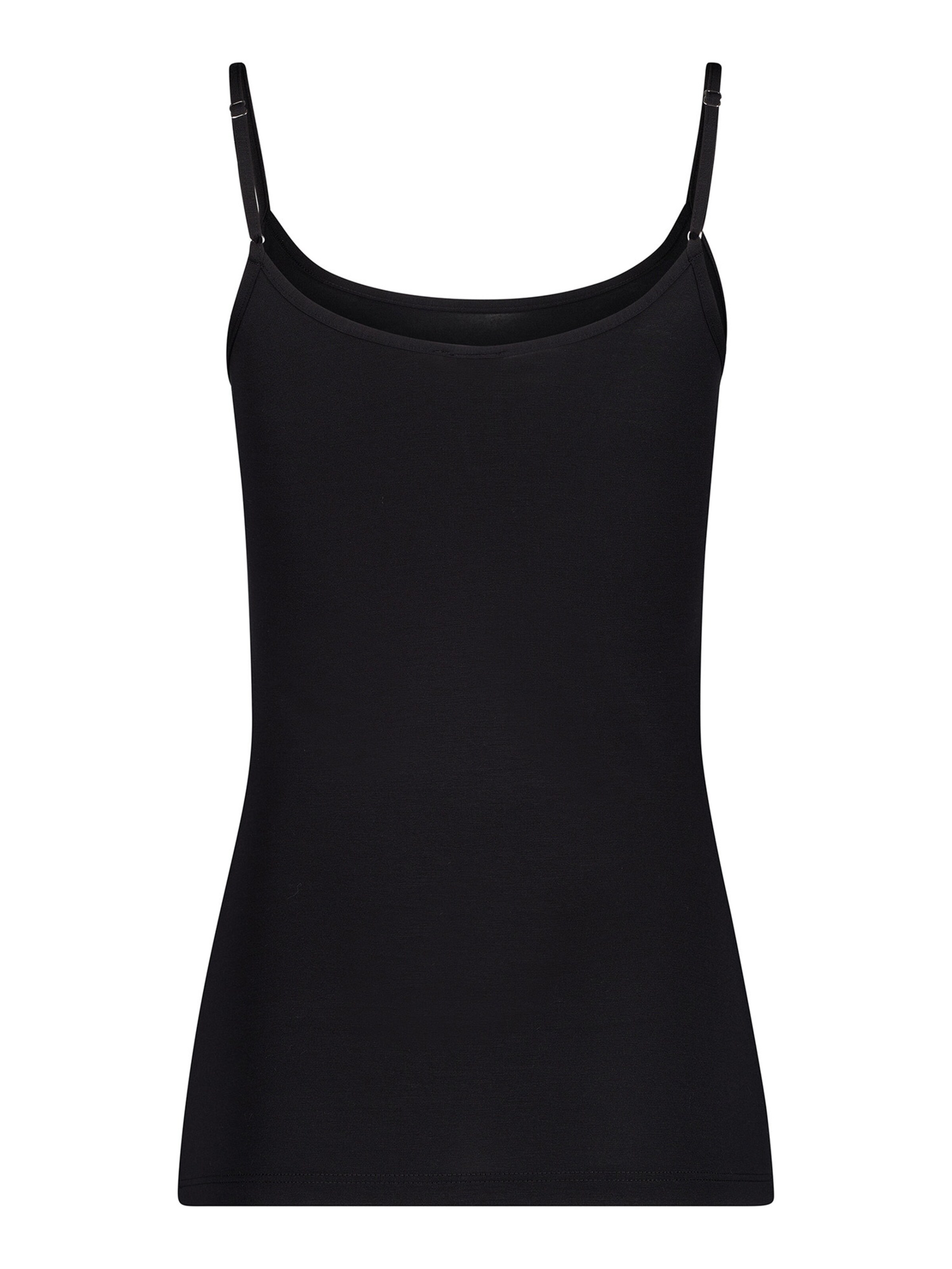 HUBER Top ' Soft Modal ' in Black