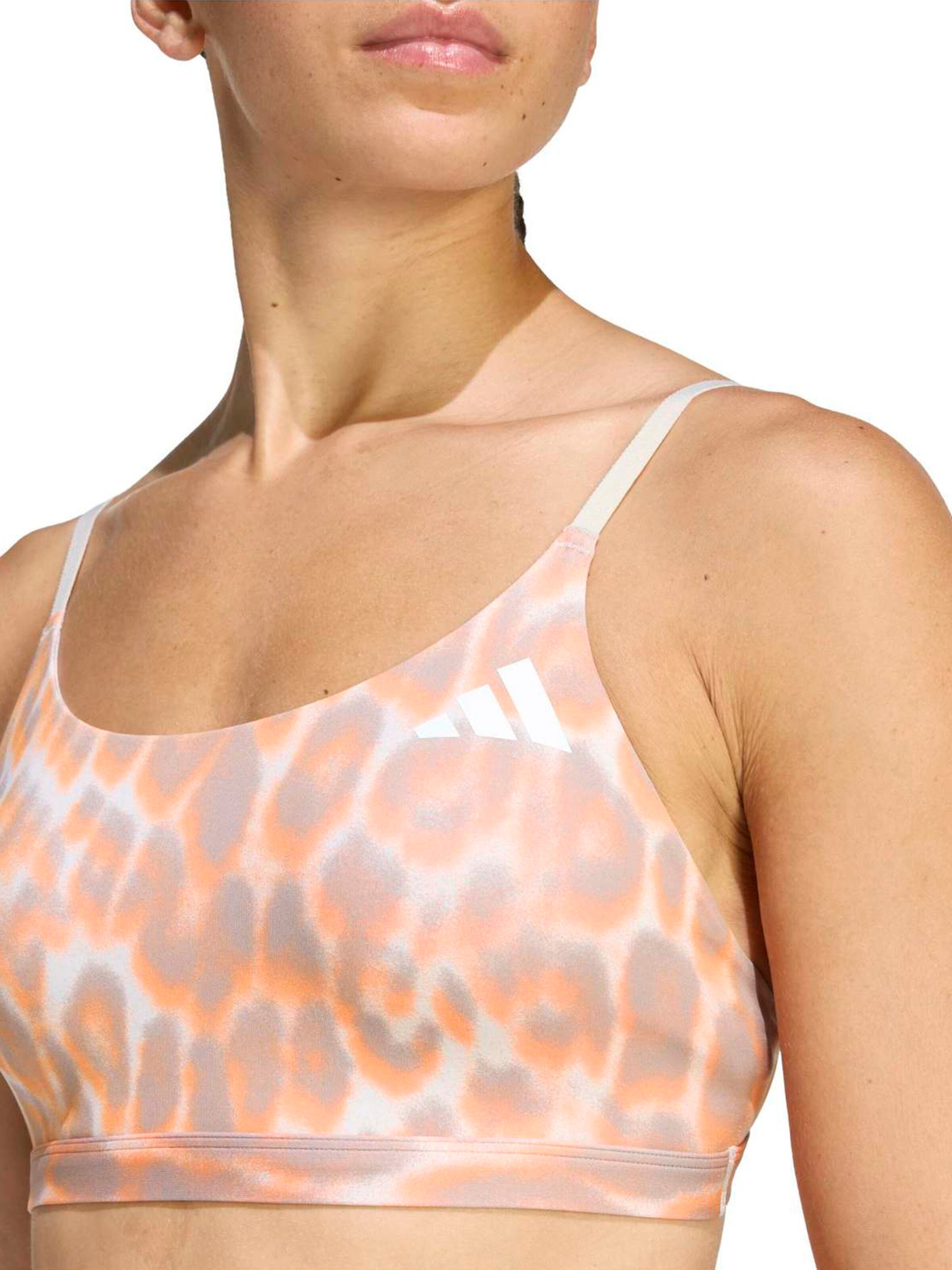 ADIDAS PERFORMANCE Bustier Sport bh 'OPT' in Grijs