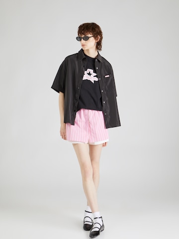 Low Lights Studios Shirt 'SUPERSTAR' in Black