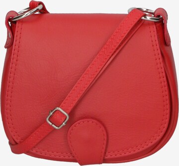 Borsa a tracolla di Gave Lux in rosso: frontale