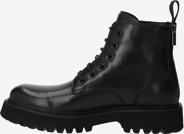 STEVE MADDEN Lace-Up Boots 'FINTAN' in Black