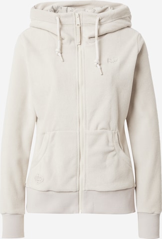 Ragwear Fleece Jacket 'NESKA' in White: front