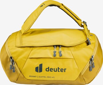 DEUTER Reisetasche 'Aviant' in Gelb: predná strana