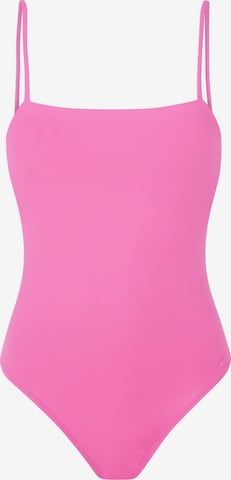 PROTEST Badeanzug 'PRTTime' in Pink: Vorderseite