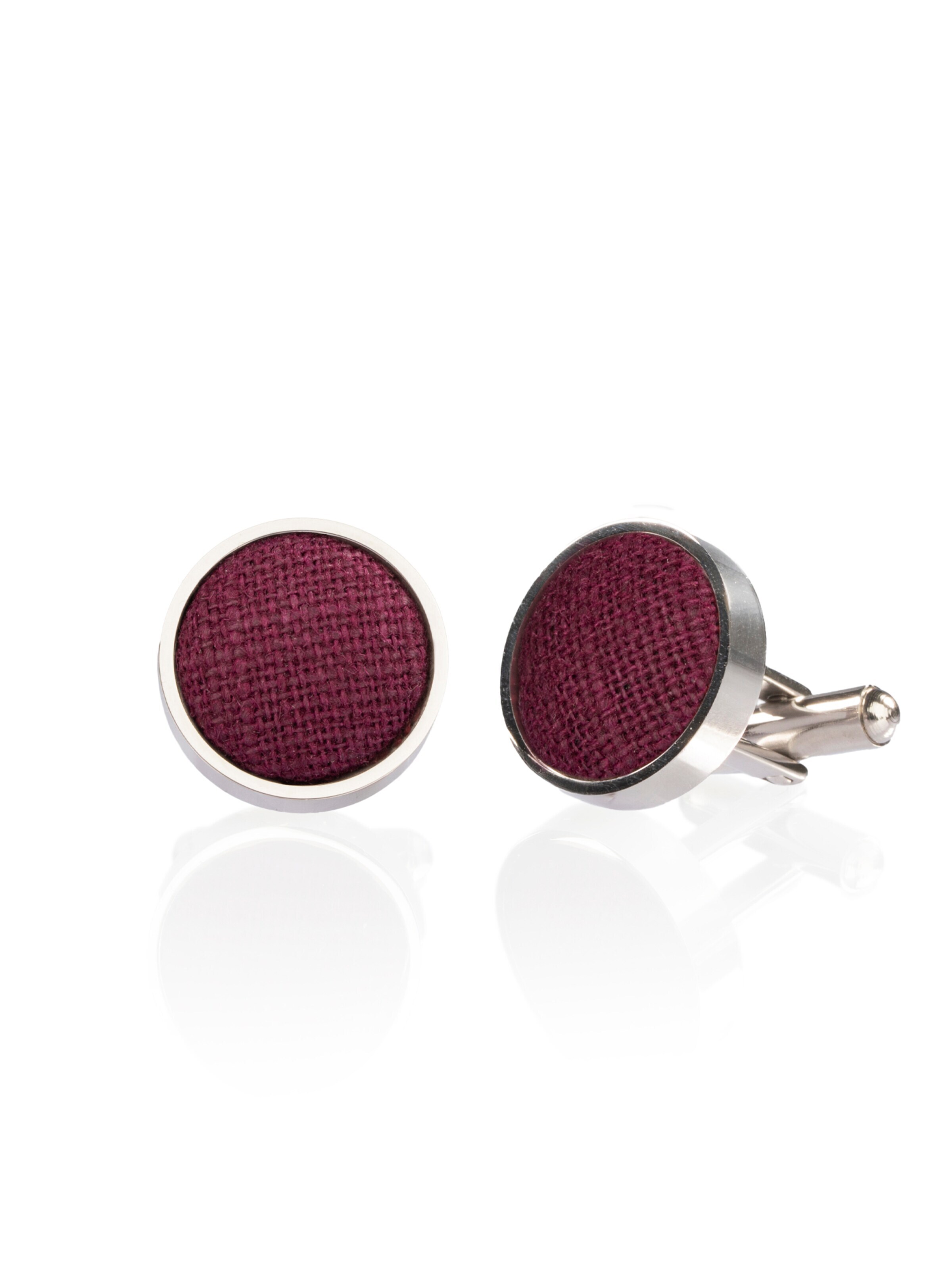 FAFIGO Cufflinks 'Nonno Lucky' in Red: front