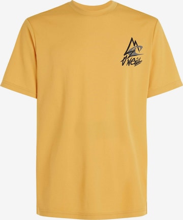 T-Shirt fonctionnel O'NEILL en jaune : devant