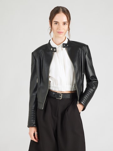 GUESS Between-Season Jacket 'MARLENE CARIBOU' in Black: front
