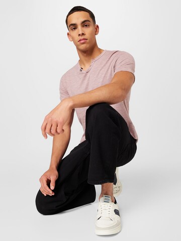 JACK & JONES Regular fit Shirt 'SPLIT' in Roze