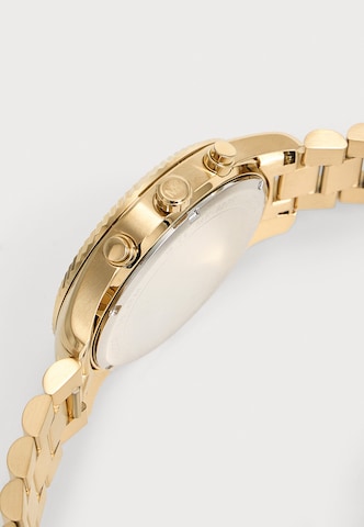 Michael Kors Аналоговые часы 'LEXINGTON' в Золотой: сбоку