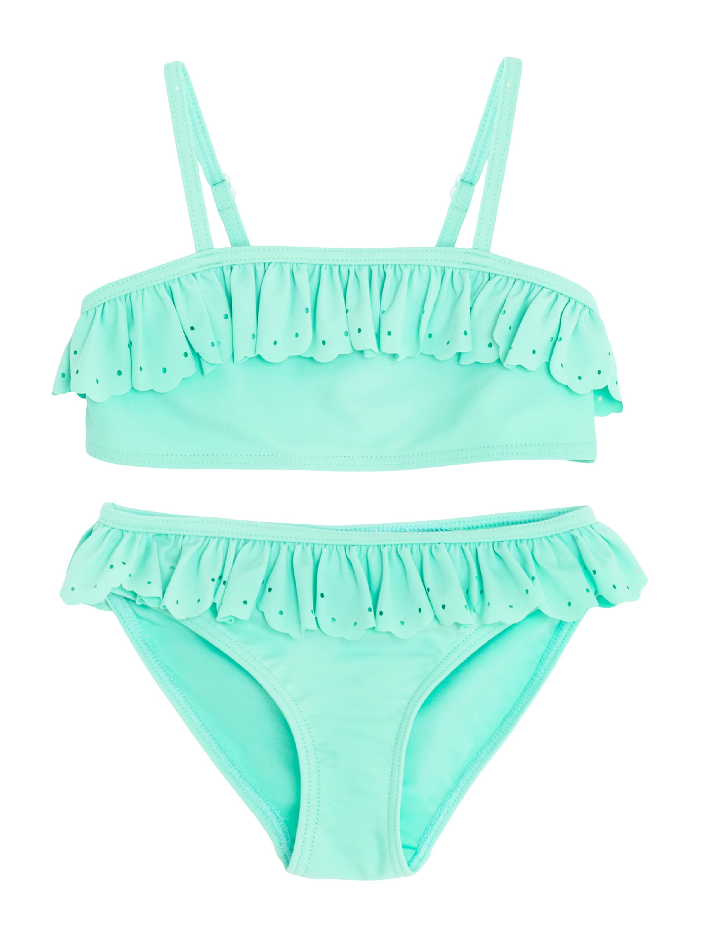 Cool Club Bustier Bikini i blå: forside