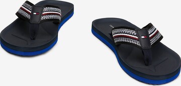 TOMMY HILFIGER Teenslippers in Blauw