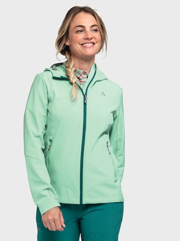 Schöffel Outdoor Jacket in Green: front