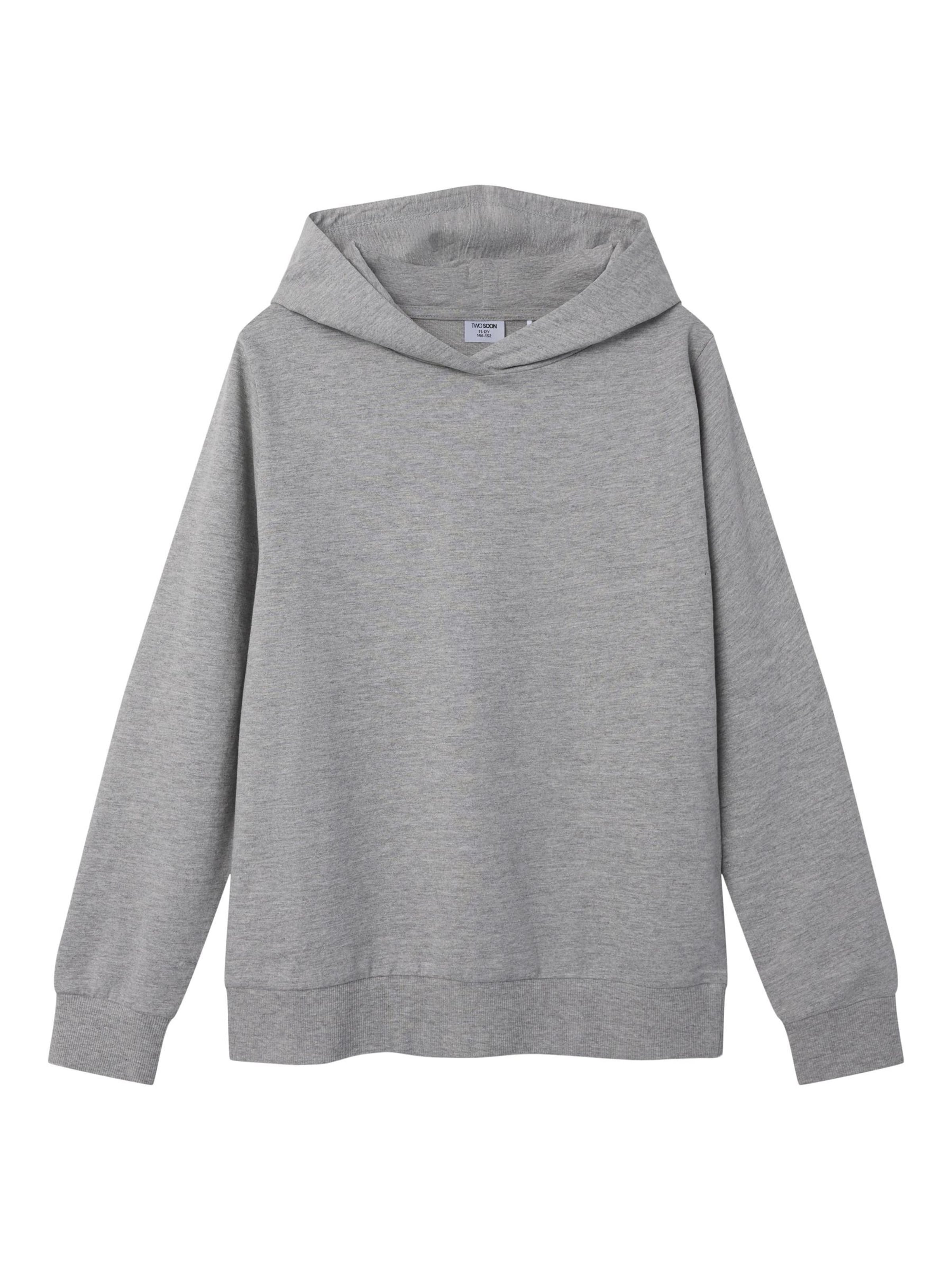 TWO SOON - Sudadera en gris: frente