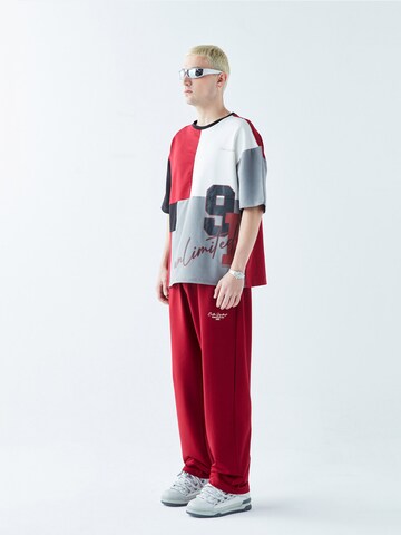 Loosefit Pantalon 'Bedford' VAMOS CLO en rouge