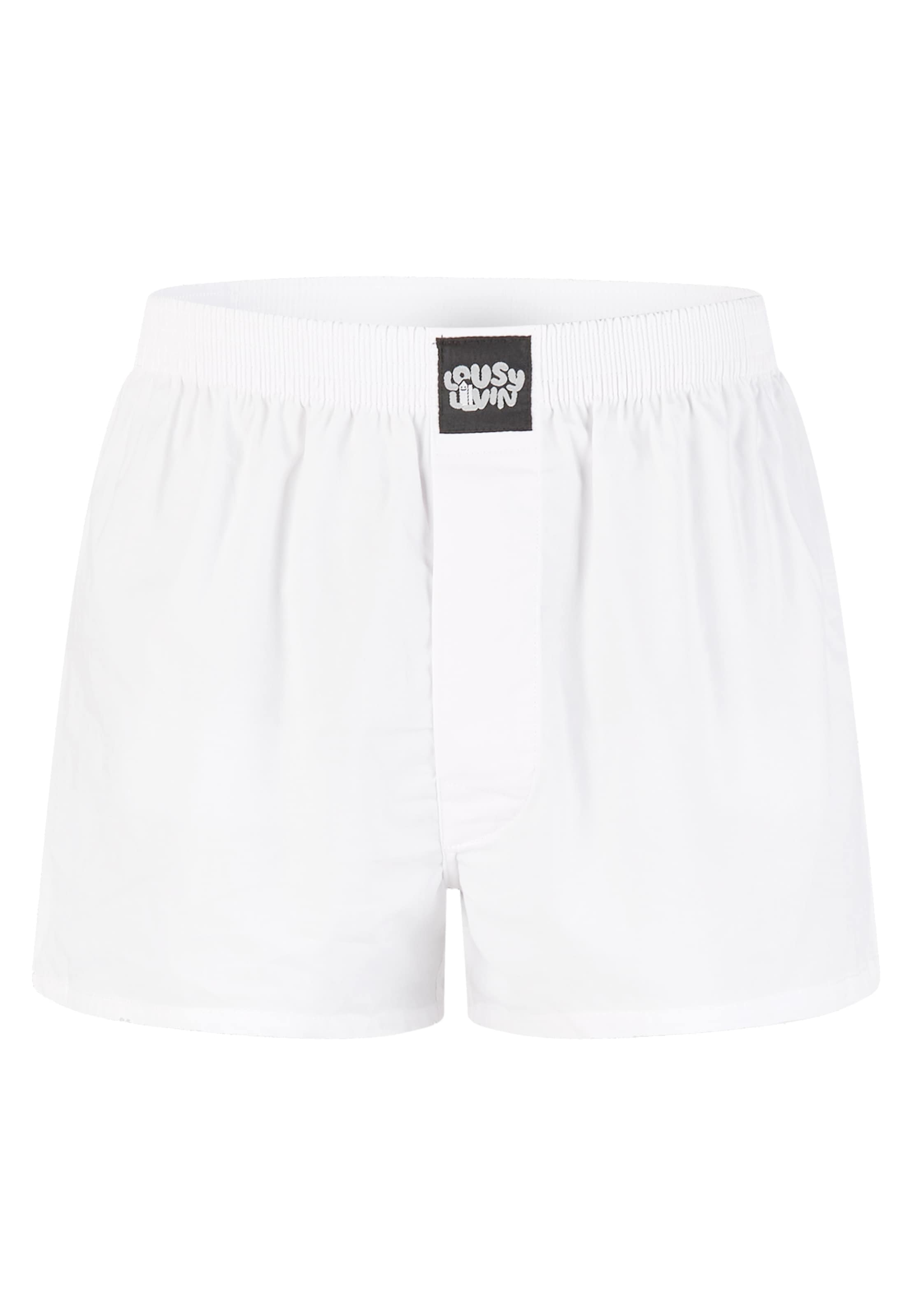 Lousy Livin Boxer shorts '3er Pack' in White