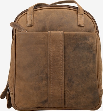 Bagan Rucksack in Braun: Vorderseite