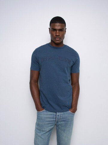 Salsa Jeans Shirt in Blue: front