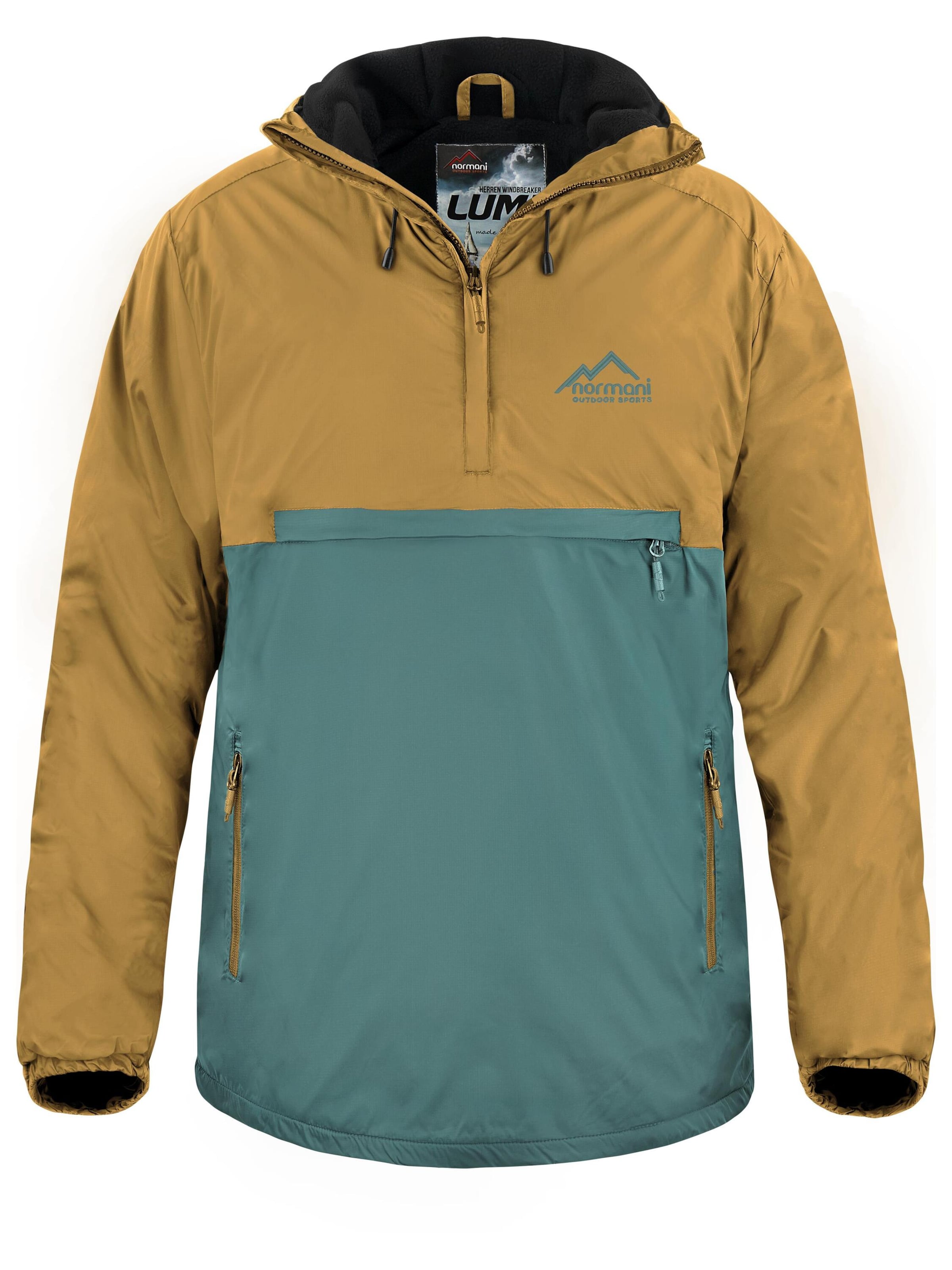 normani Funktionsjacke 'Lumi' in Gelb: Vorderseite