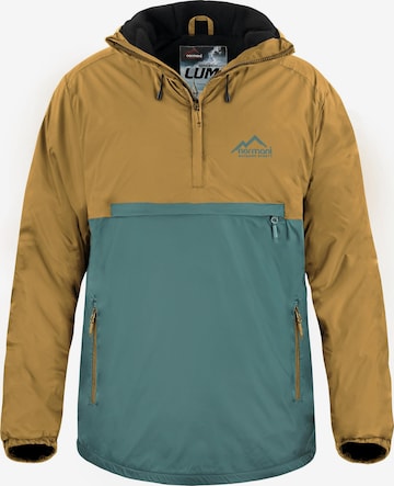Veste fonctionnelle 'Lumi' normani en jaune : devant