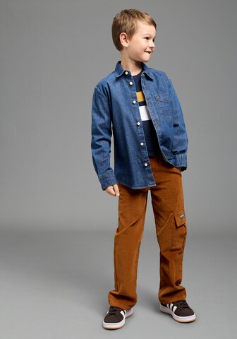 SCOUT Loose fit Pants in Brown: front