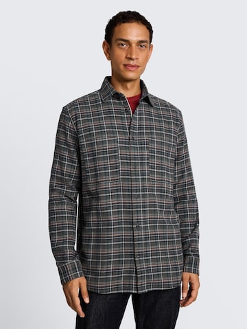 TOM TAILOR Regular Fit Hemd in Grau: Vorderseite