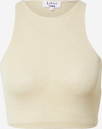 smėlio LeGer by Lena Gercke Palaidinė be rankovių 'Goldie': priekis