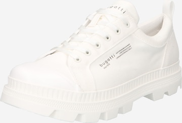 Sneaker înalt 'Daiquiri' de la bugatti pe alb: față