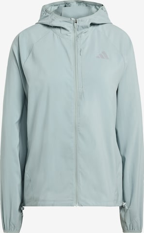 ADIDAS PERFORMANCE Sportjacke 'Adi365 Essentials' in Grün: Vorderseite