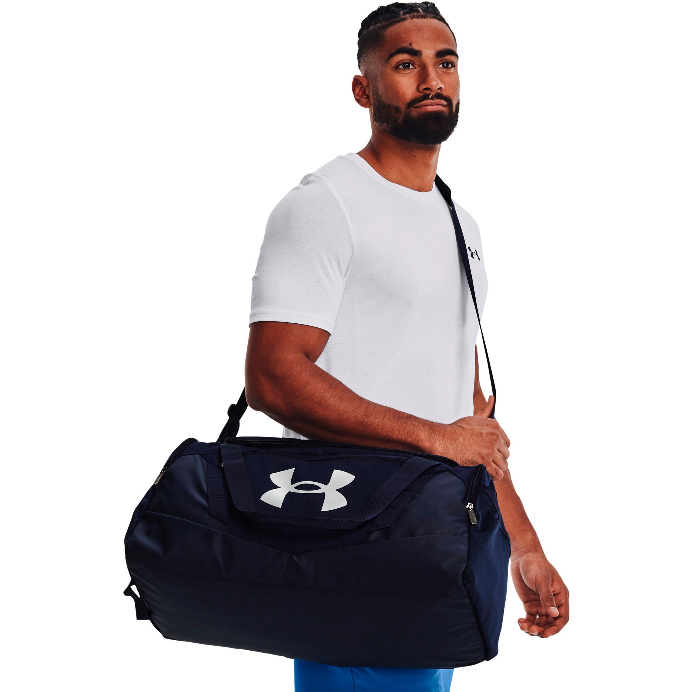 UNDER ARMOUR Sports bag 'Undeniable 5.0' in Blue: front