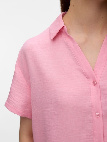 VERO MODA Bluse 'VMMelaney' i pink