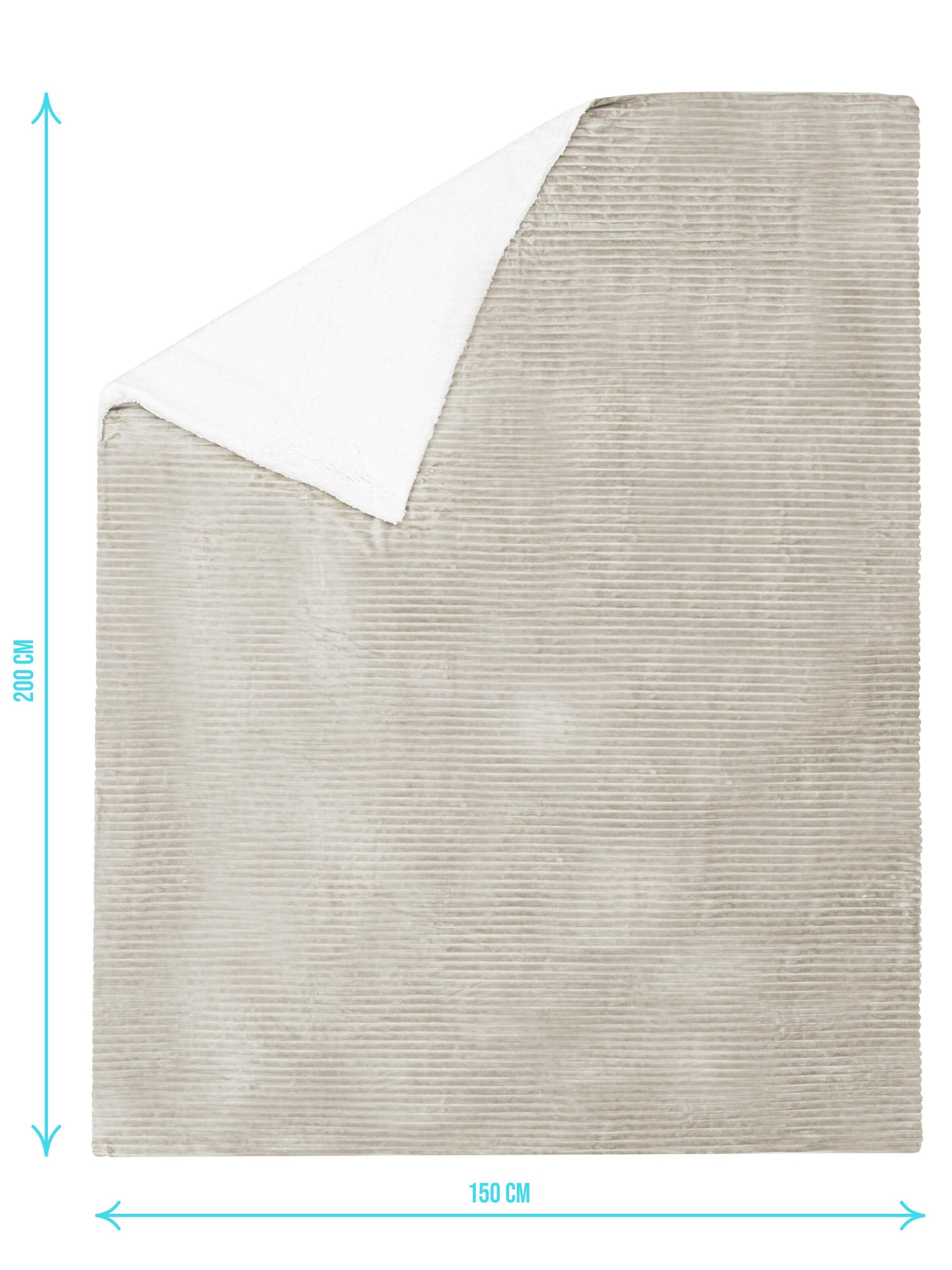 Aspero Blankets 'Ezeiza' in Beige