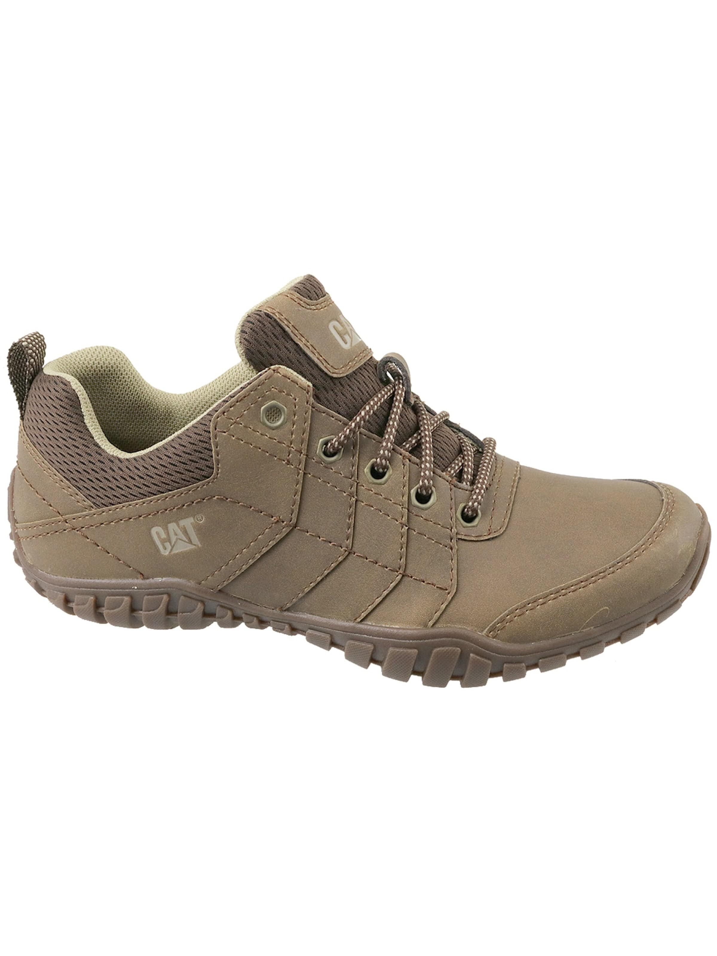 CATERPILLAR Sportieve veterschoen 'Instruct' in Bruin: voorkant