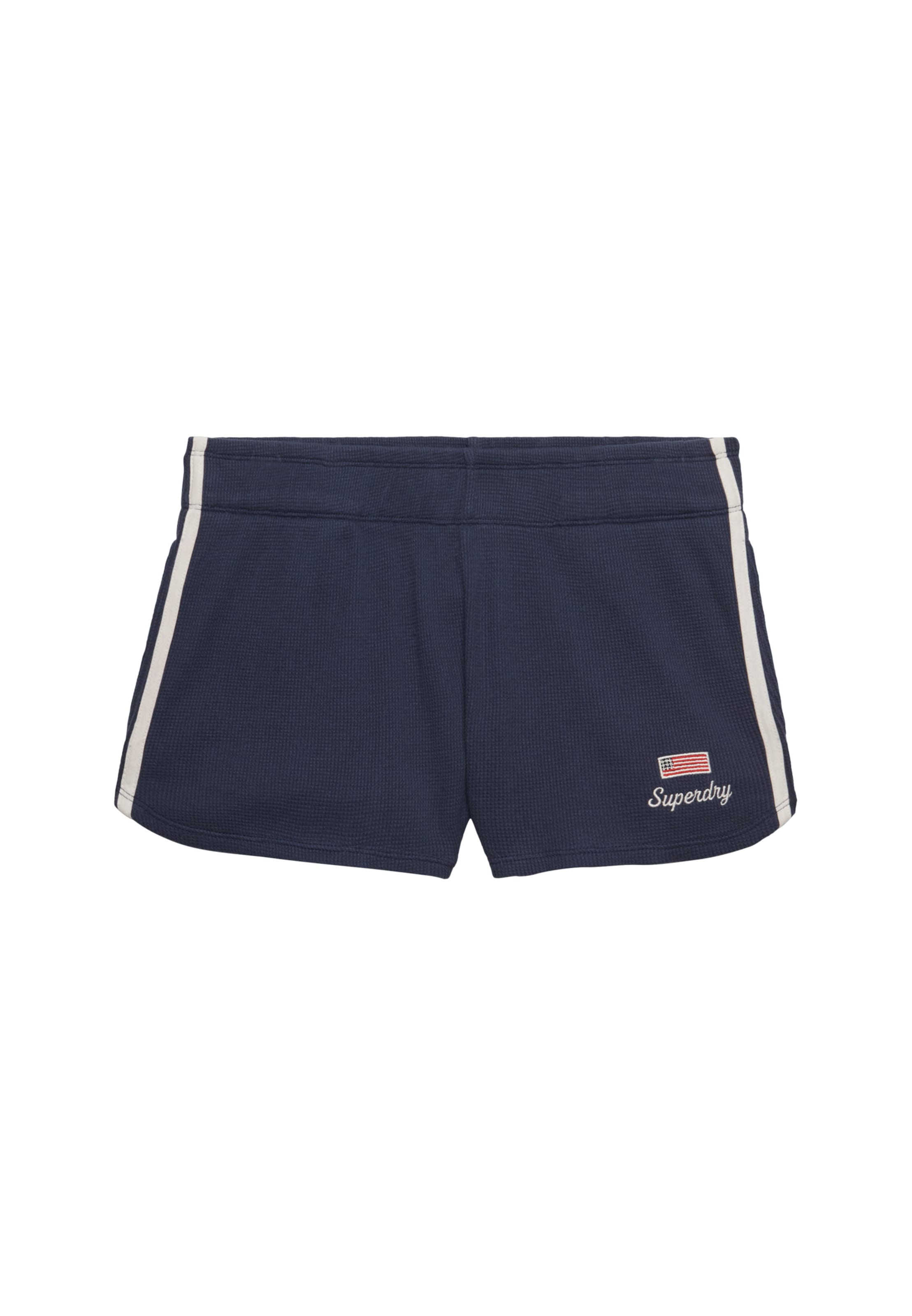 Superdry & Co Slimfit Shorts 'Athletic Essentials' in Blau: Vorderseite