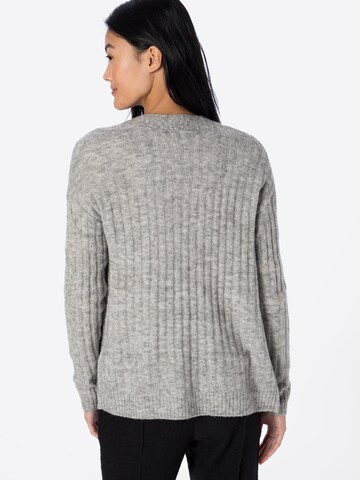 ICHI Knit cardigan 'KAMARA' in Grey