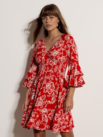 Apricot Dress ' ' in Red: front