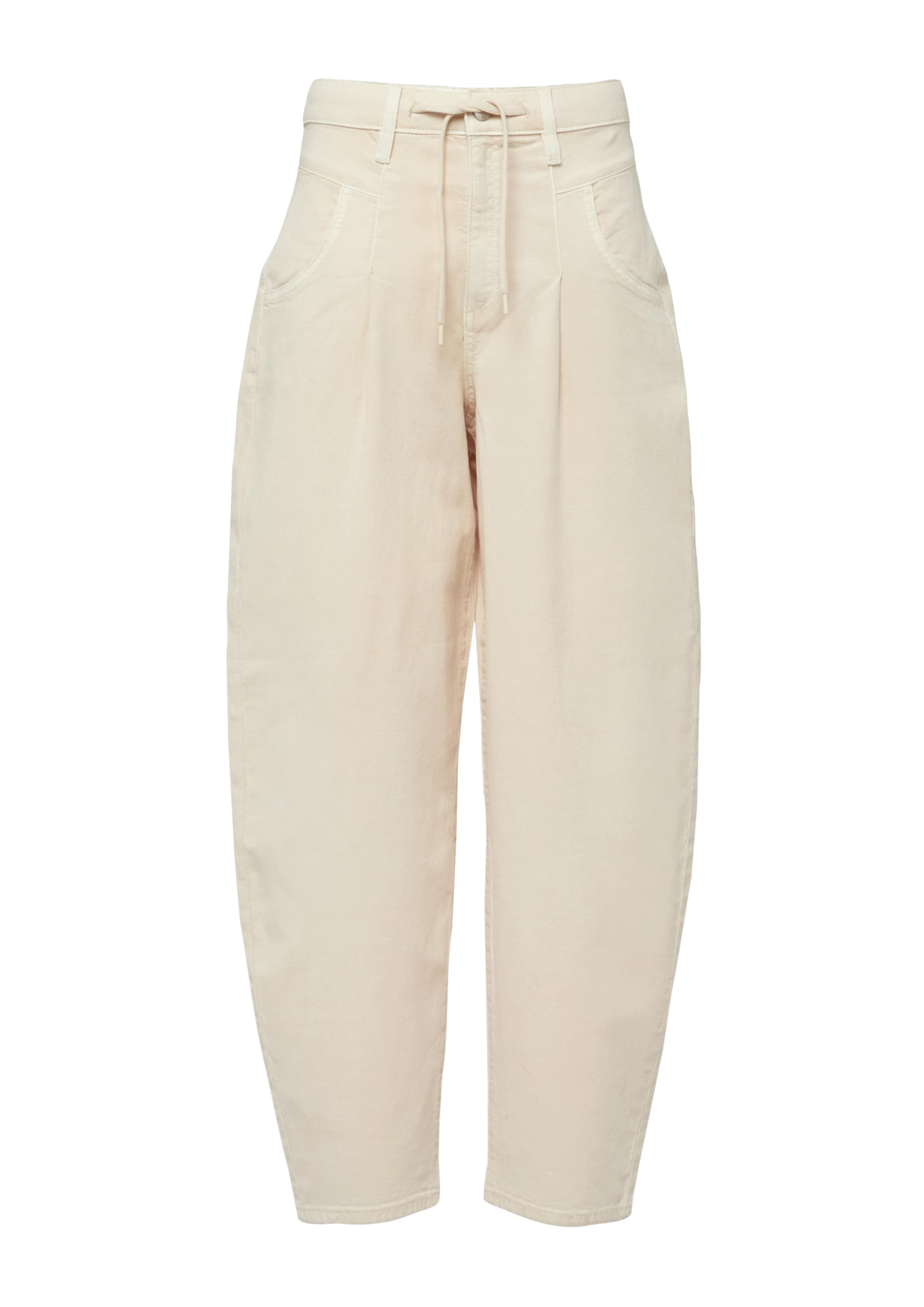 Regular Pantalon s.Oliver en beige : devant